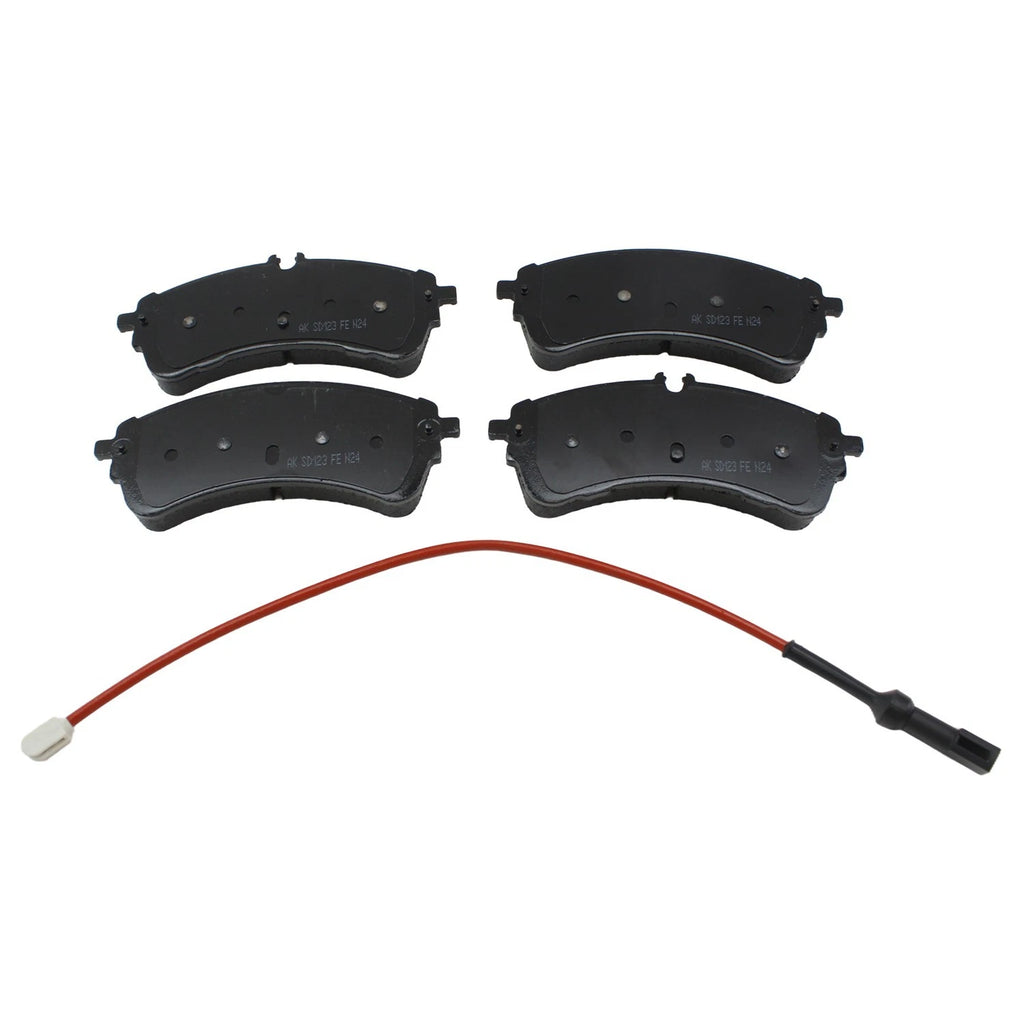 Set of 4 Akebono Severe Duty Rear Ceramic Disc Brake Pads for Ford Transit