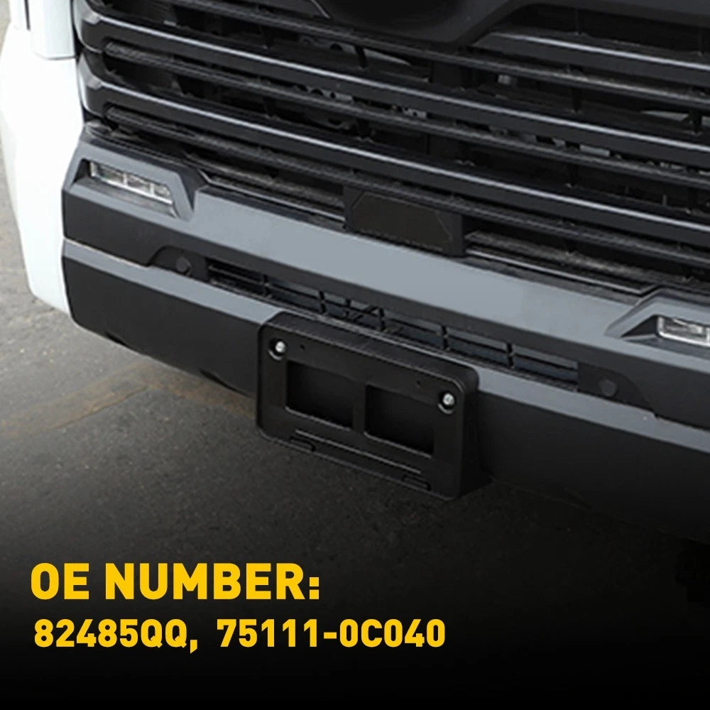 Front License Plate Bracket for Toyota Tundra (2022–2025) 1-5X