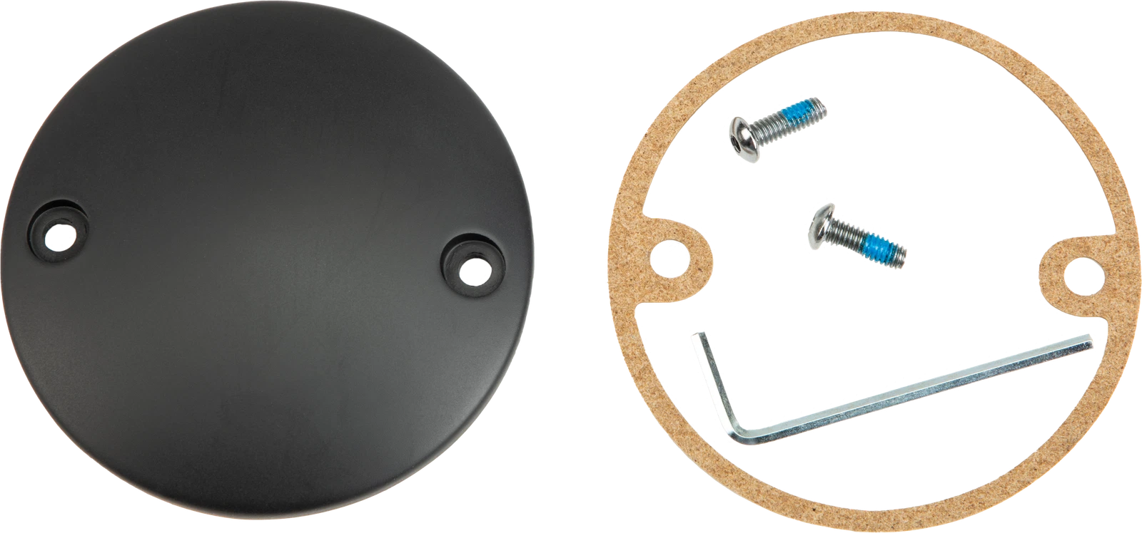 HardDrive Point Cover Satin Black for Harley Davidson XL Models (1986–2020)