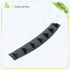 33" Black Rear Bumper Lip Diffuser Shark Fin Spoiler Wing Universal
