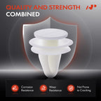 20Pcs 9.5mm Nylon Door Trim Panel Retainer for Honda Acura Mitsubishi