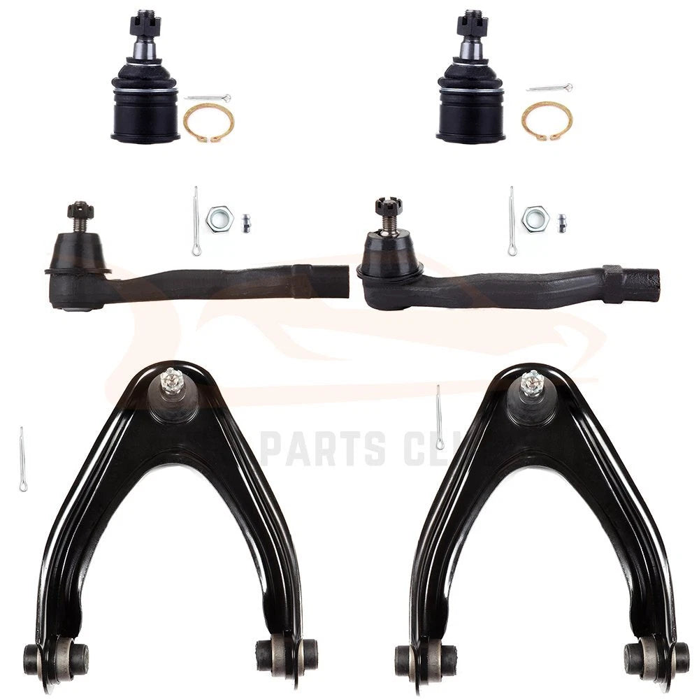Set of 6 Front Control Arm Lower Ball Joints for Honda CR-V (1997–2001)