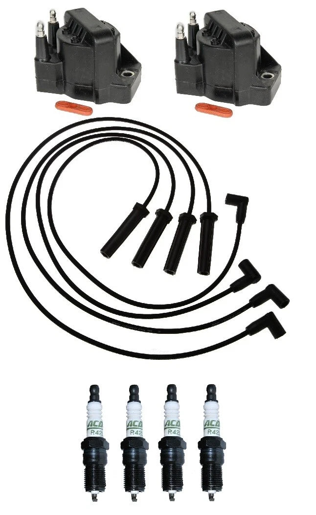Ignition Wires & Coils Set for GMC Sonoma, Chevy S10 2.2L (1994–2004)