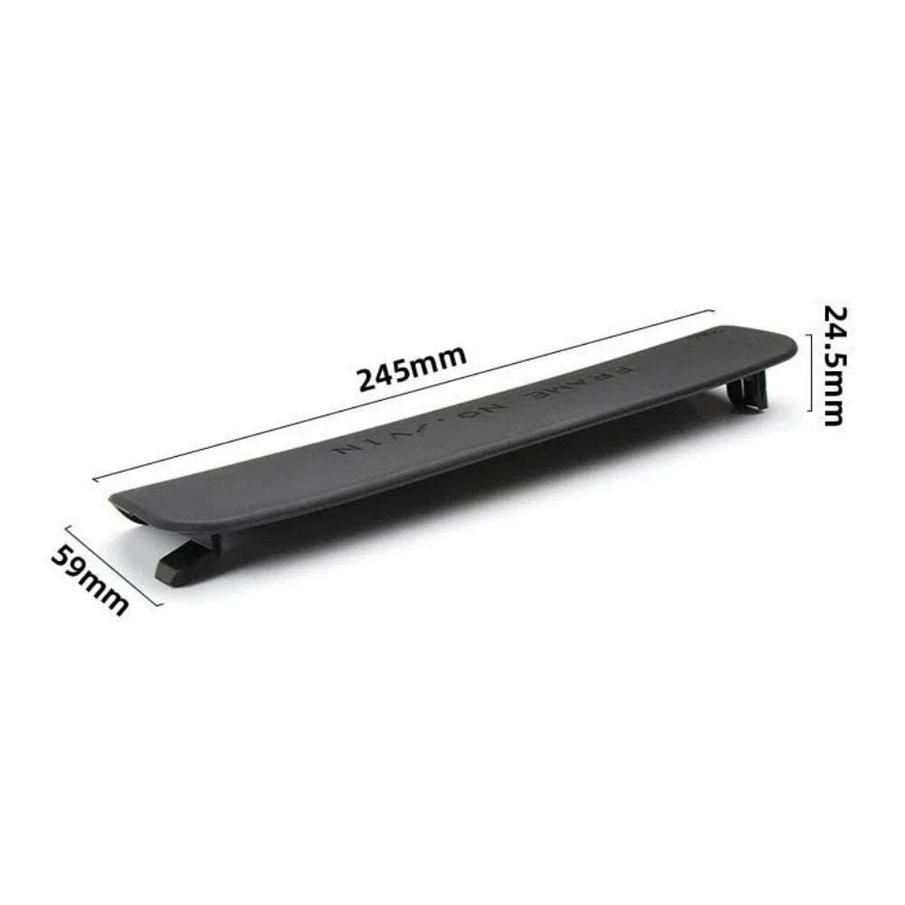 Frame Number Cover for Lexus ES, Toyota Camry, Avalon (2018-2024)