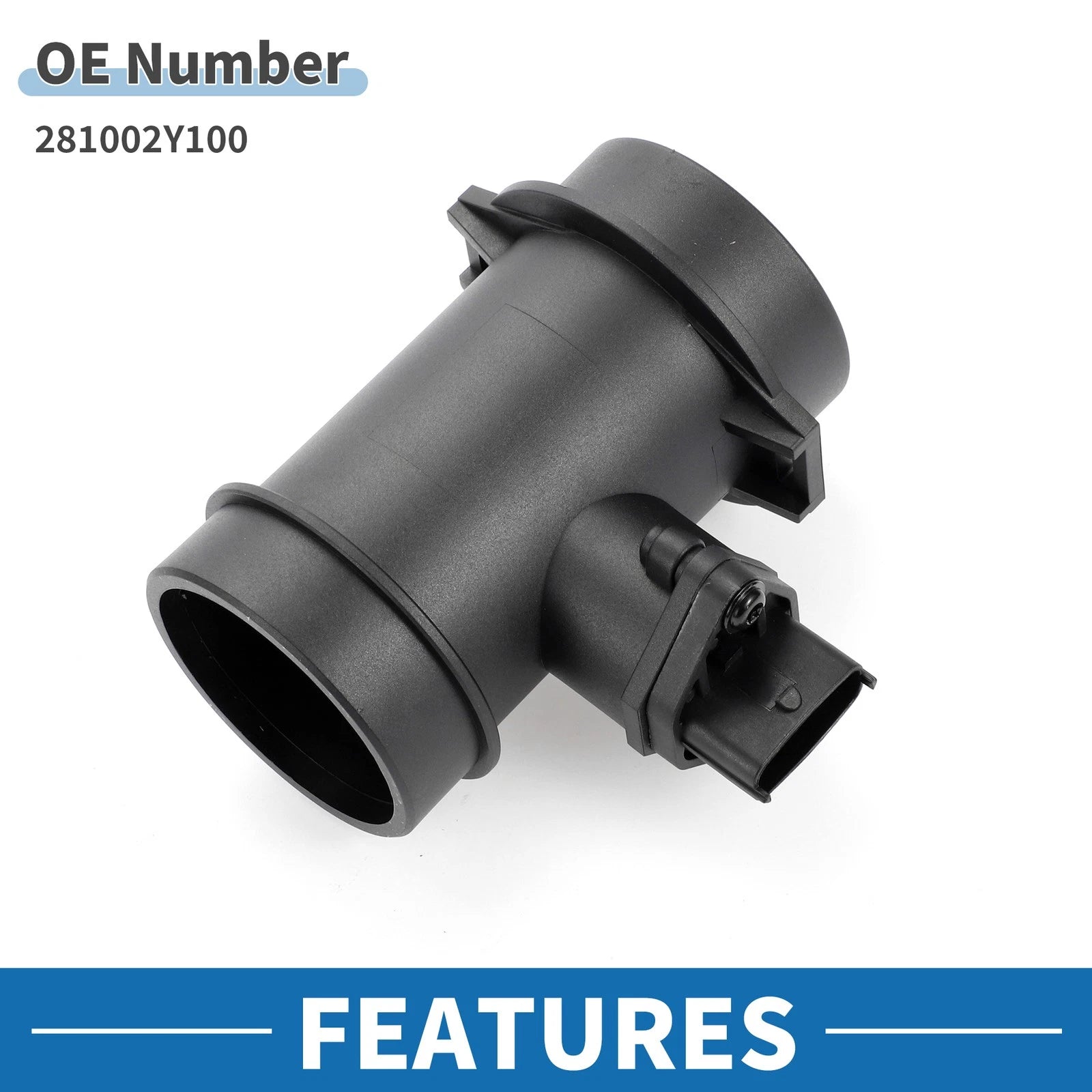 MAF Mass Air Flow Sensor Assembly No. 281002Y100 for Kia Spectra 1.8L (2002–2004)