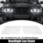 Front Headlight Lens Cover for BMW E46 4 Door (1998 - 2001)
