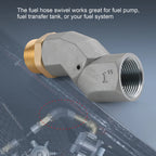 1 Inch Fuel Hose Swivel for Fuel Transfer Pump Nozzle (360 Rotating)