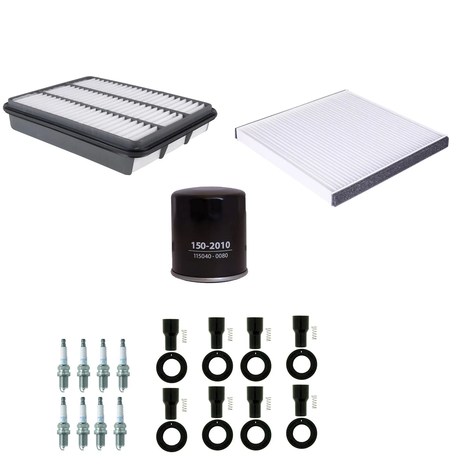 Denso Tune Up Kit & NGK 8 Spark Plugs for Lexus GX470 (2003–2009)