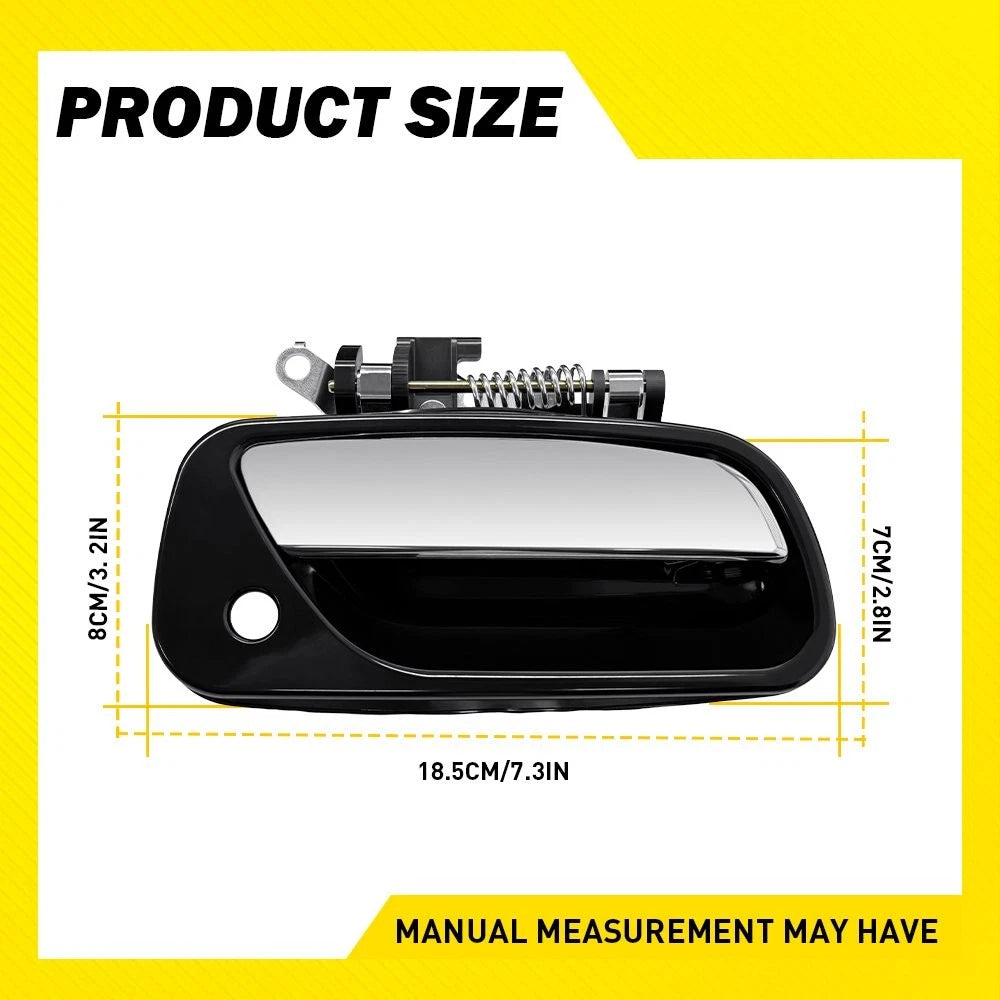 Chrome Right Outer Door Handle for Toyota T100 Truck (1993–1998)