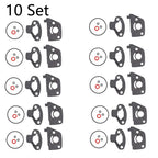 Set of 10 Carburetor Bowl Gasket Kits for Honda EU2000I EU1000I EX700C