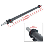 Trailer Axle Beam with Idler for 6" Spring Center (73" Hub Face)