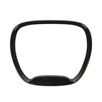Black Steering Wheel Center Ring Cover Trim for Dodge Challenger Charger (2015-2019)