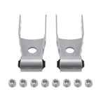 2"–3" Rear Lowering Drop Kit Shackles for Chevy Silverado 1500 (2007–2018)