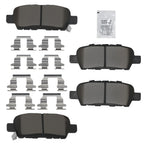 Rear Ceramic Brake Pads Set for Nissan Altima Juke LEAF Maxima (2013–2017)
