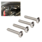 Set of 4 Rear Fender Bolt Screws for Harley Sportster XL883 XL1200 (2004–2023)