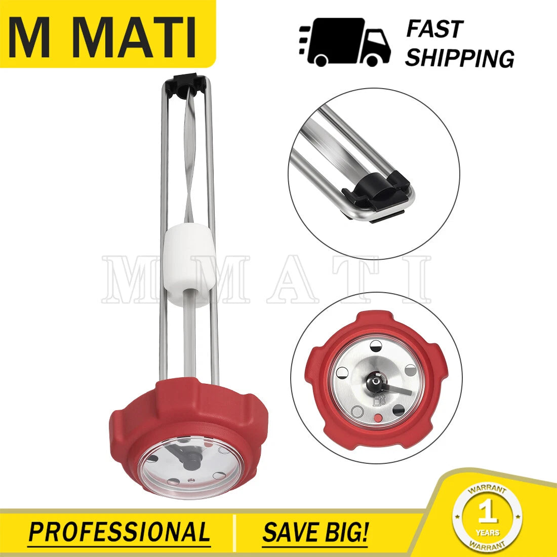 Fuel Gas Cap Gauge for John Deere Diesel Tractor 330 332 430 (AM143250 AM101282)