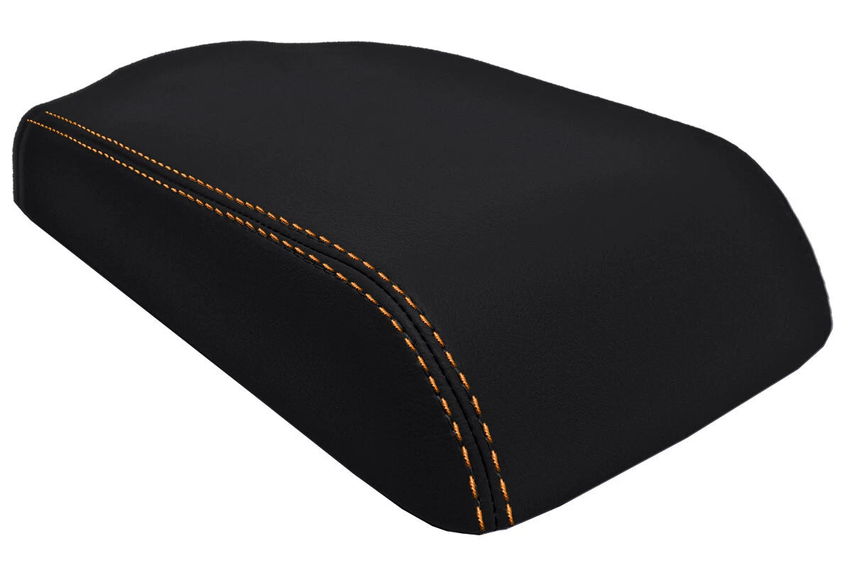 Console Lid Cover for Mitsubishi 3000GT Dodge Stealth (1991–1999) Orange Stitch