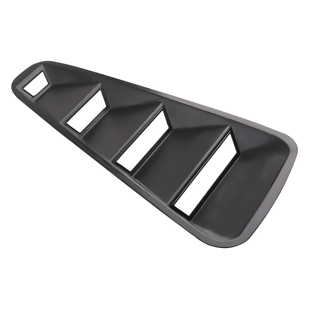 Quarter Panel Window Louvers for Ford Mustang (2005-2014) Gloss Black