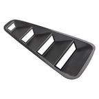 Quarter Panel Window Louvers for Ford Mustang (2005-2014) Gloss Black