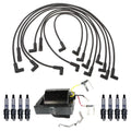 Ignition Wires Coil & 8 Spark Plugs Kit ACDelco for Chevrolet GMC (5.7 VIN M)