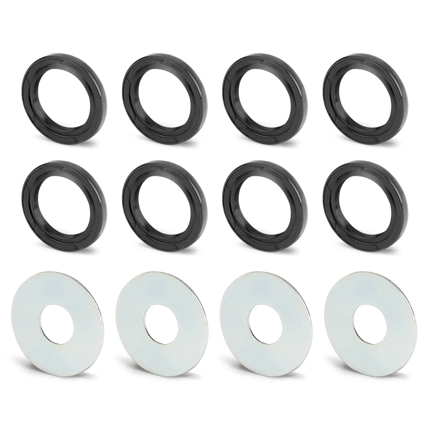 Front Upper & Lower A-Arm Bushing Seals Kit for Kawasaki KFX400 (2003–2006)