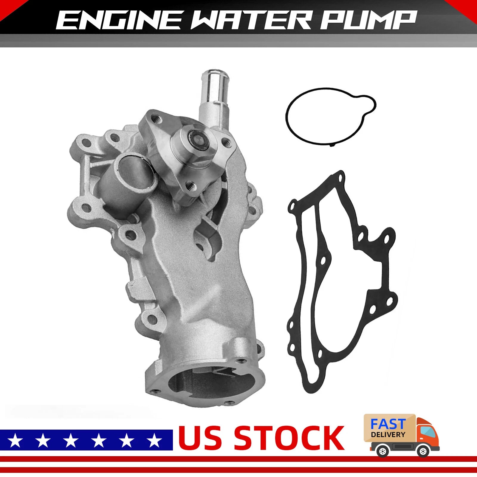 Water Pump for Encore Trax Cruze Sonic 1.4L Turbo (2013–2020) AW6662