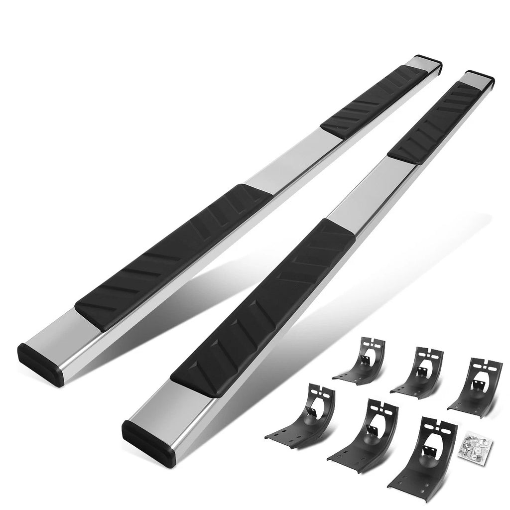 Set of 2 Chrome Running Boards for Dodge Ram 2009–2022