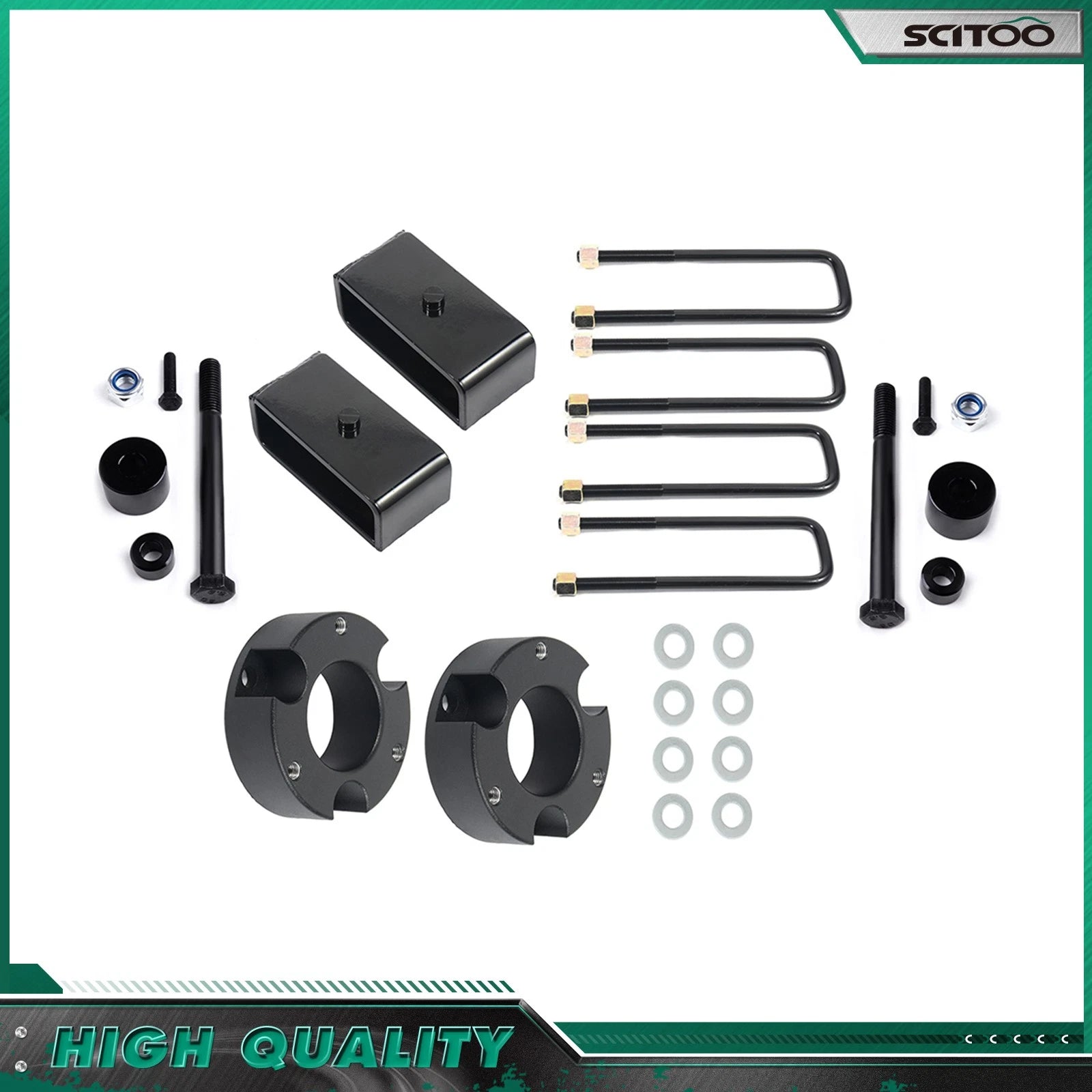 3" Front & 2" Rear Leveling Kit for Toyota Tacoma 4WD (2005–2020)