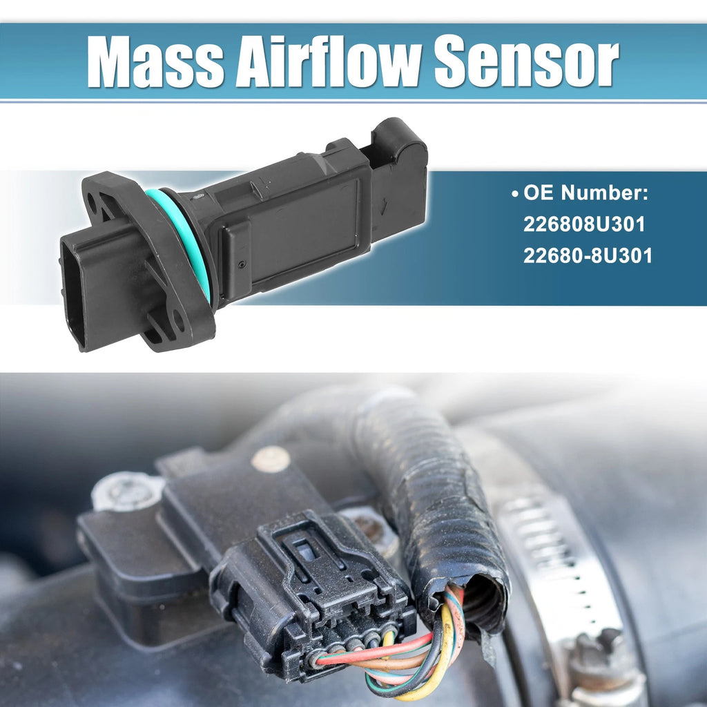 Mass Air Flow Sensor for Nissan Sentra 1.8L (2003–2006) No. 22680-8U301