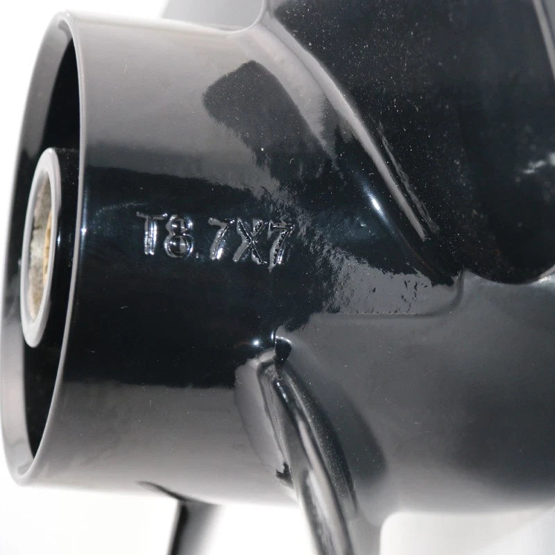 Aluminum Prop 8X9 for Mercury Tohatsu 4-6HP (4 Blades, 12 Spline)