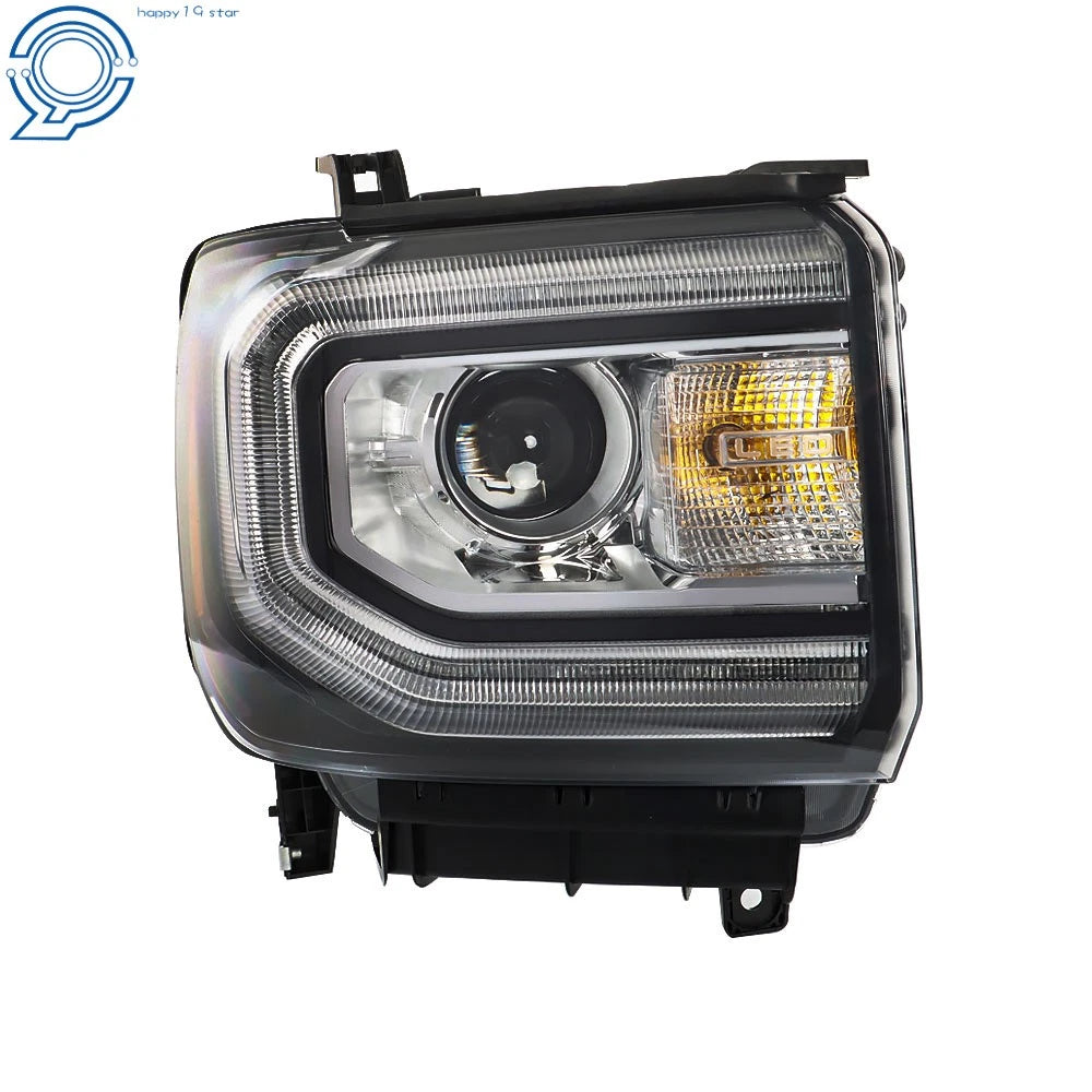 HID Projector Headlight with LED DRL for GMC Sierra 1500 (2016–2018)