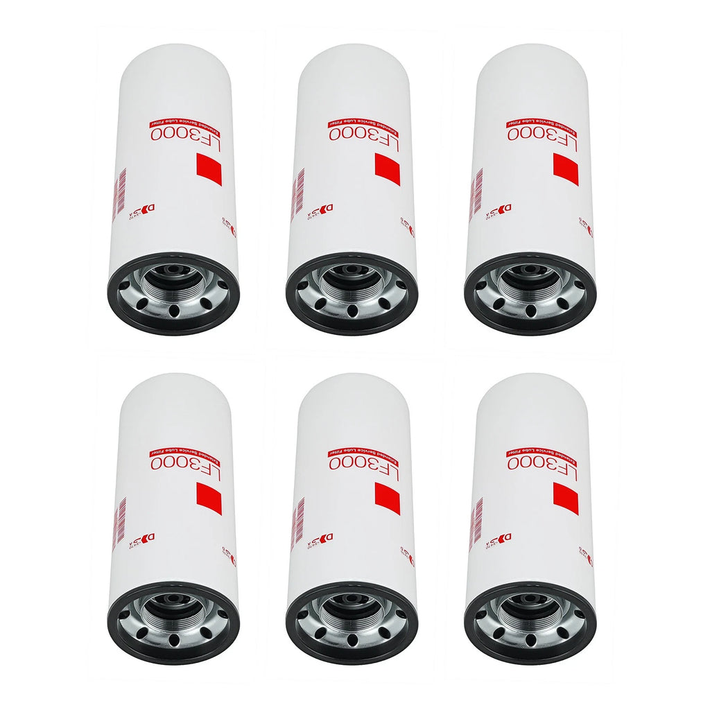 Engine Oil Filter Set for Cummins 8.3L 9.0L Diesel (LF3000 BD103 51748)