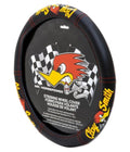 Steering Wheel Cover for Mr Horsepower Clay Smith Race (Leather Grip)