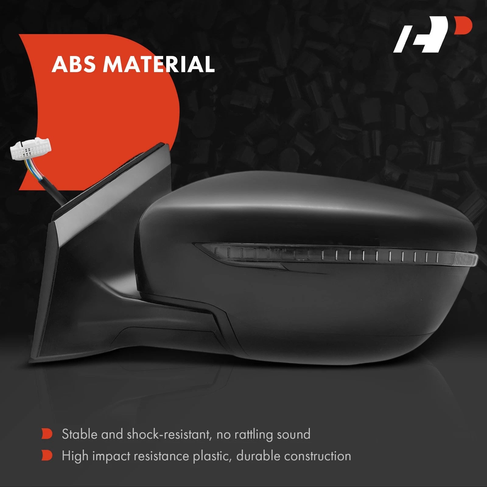 Driver Power Mirror for Nissan Murano (2016–2020) with Signal Light