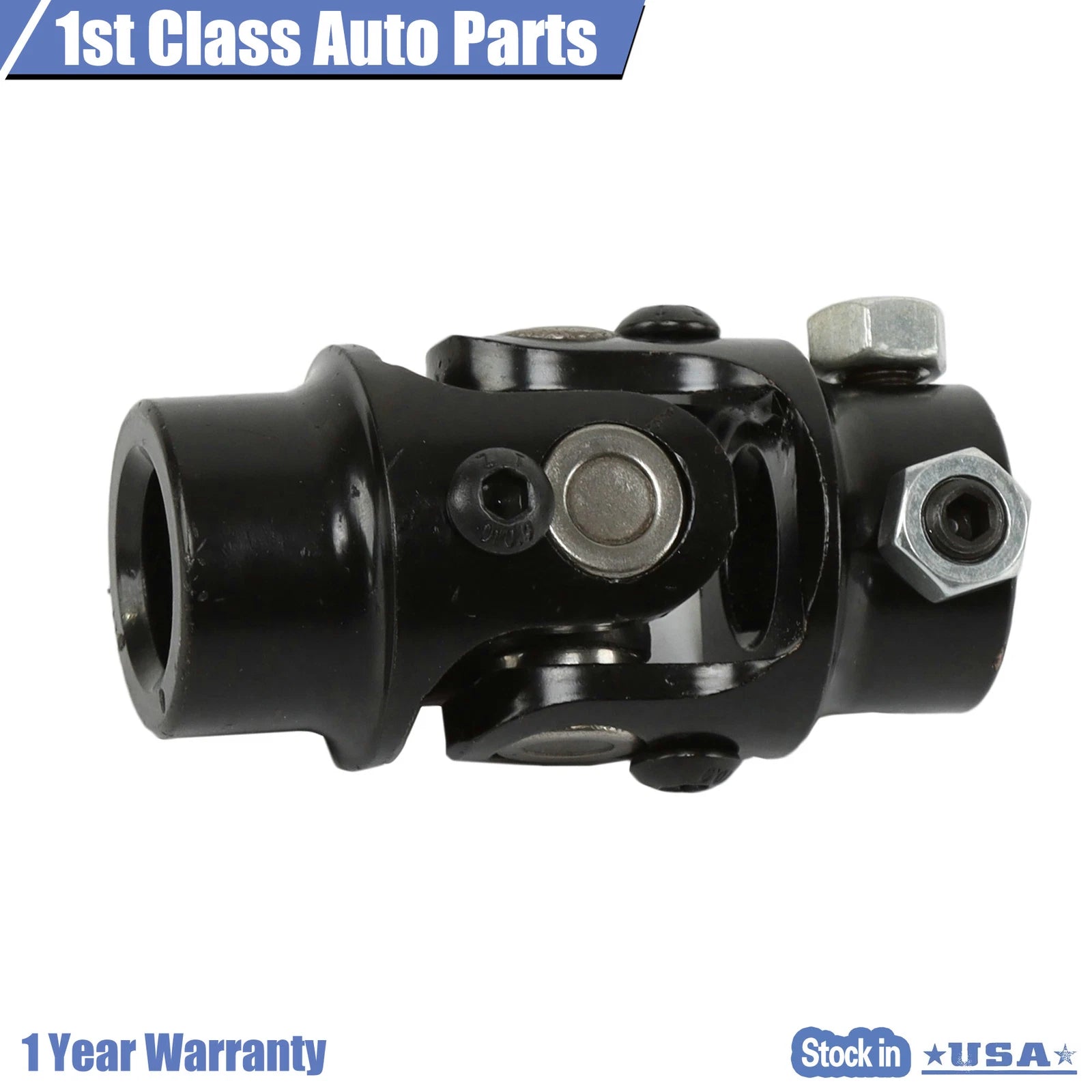 Steering Shaft U Joint Coupler for Universal 3/4" DD X 3/4" (Universal)