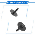50 x Car Fender Liner Splash Shield Bumper Cover Screws for Mercedes-Benz A220