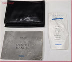 Owners Manual Collection for Mazda B Series (1992)