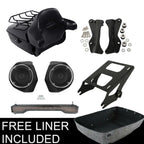 LED Tail Light Speaker Mount Rack for Harley Touring (2014–2023)