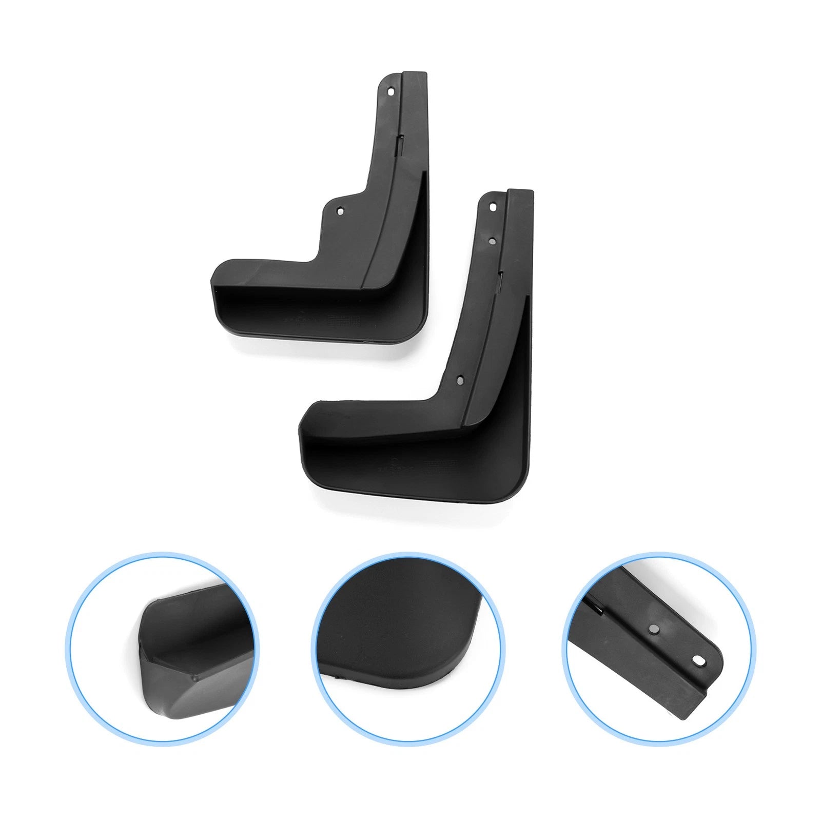 Set of 2 Front & Rear Mud Flap Splash Guards for Buick Envision (2016–2019)