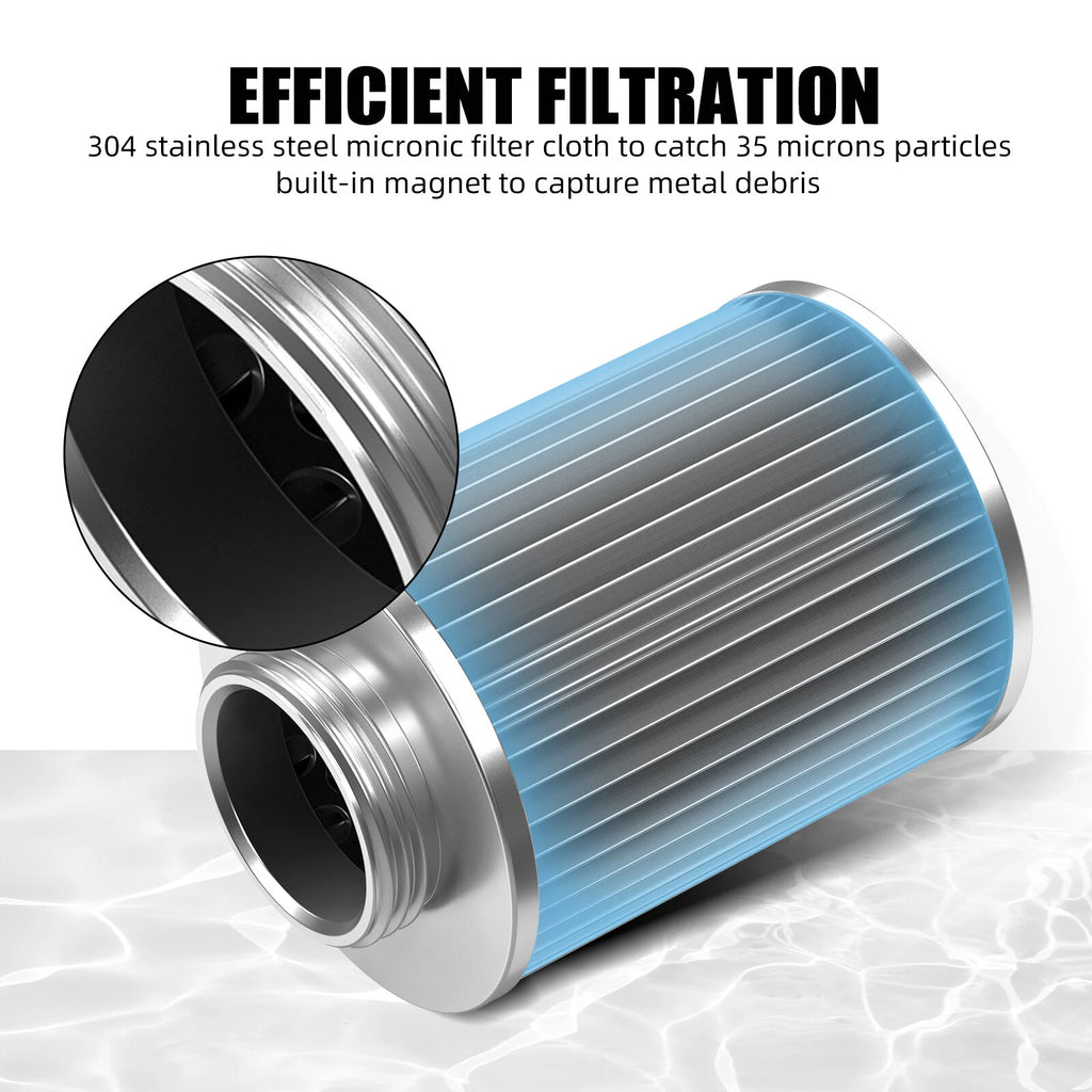 Reusable Oil Filter Element Kit 62700296 for Harley Street Glide FLHX (2017–2018)