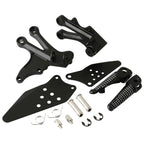 Matte Black Footrest Pegs for Kawasaki Ninja ZX10R (2004-2005)