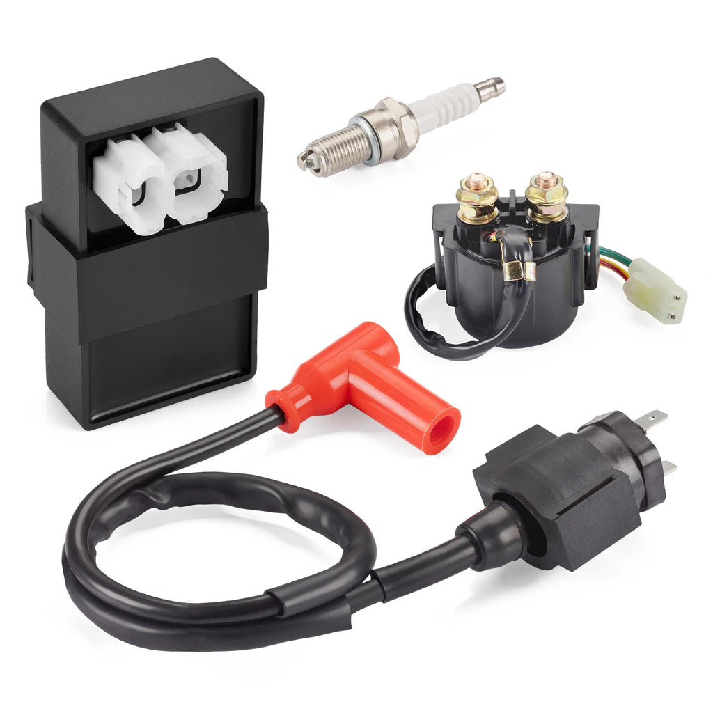 Ignition Coil CDI Relay Spark Plug Kit for Honda TRX400FW 4x4 (1995–2003)