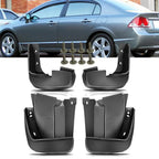 Set of 4 Mud Guards for Honda Civic (2006–2011)