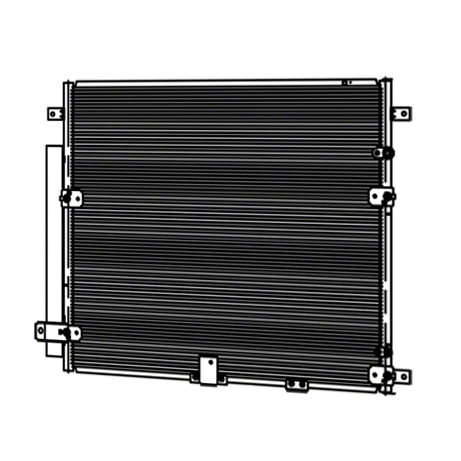 A/C Condenser Replacement Repair Part for Cadillac SRX (2004–2009)