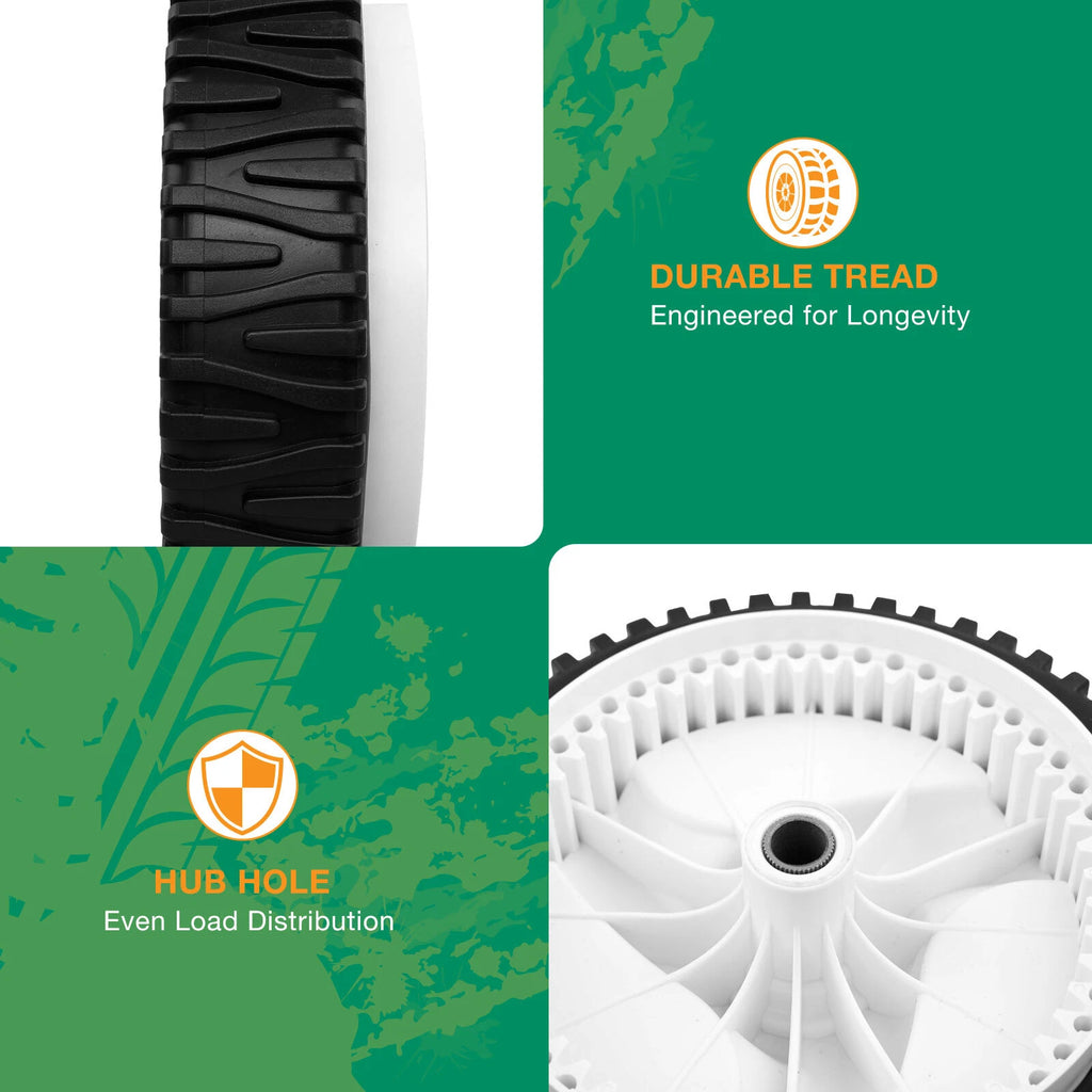 8" Front Drive Wheel Set for Husqvarna Craftsman Poulan Pro