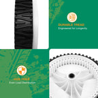 8" Front Drive Wheel Set for Husqvarna Craftsman Poulan Pro