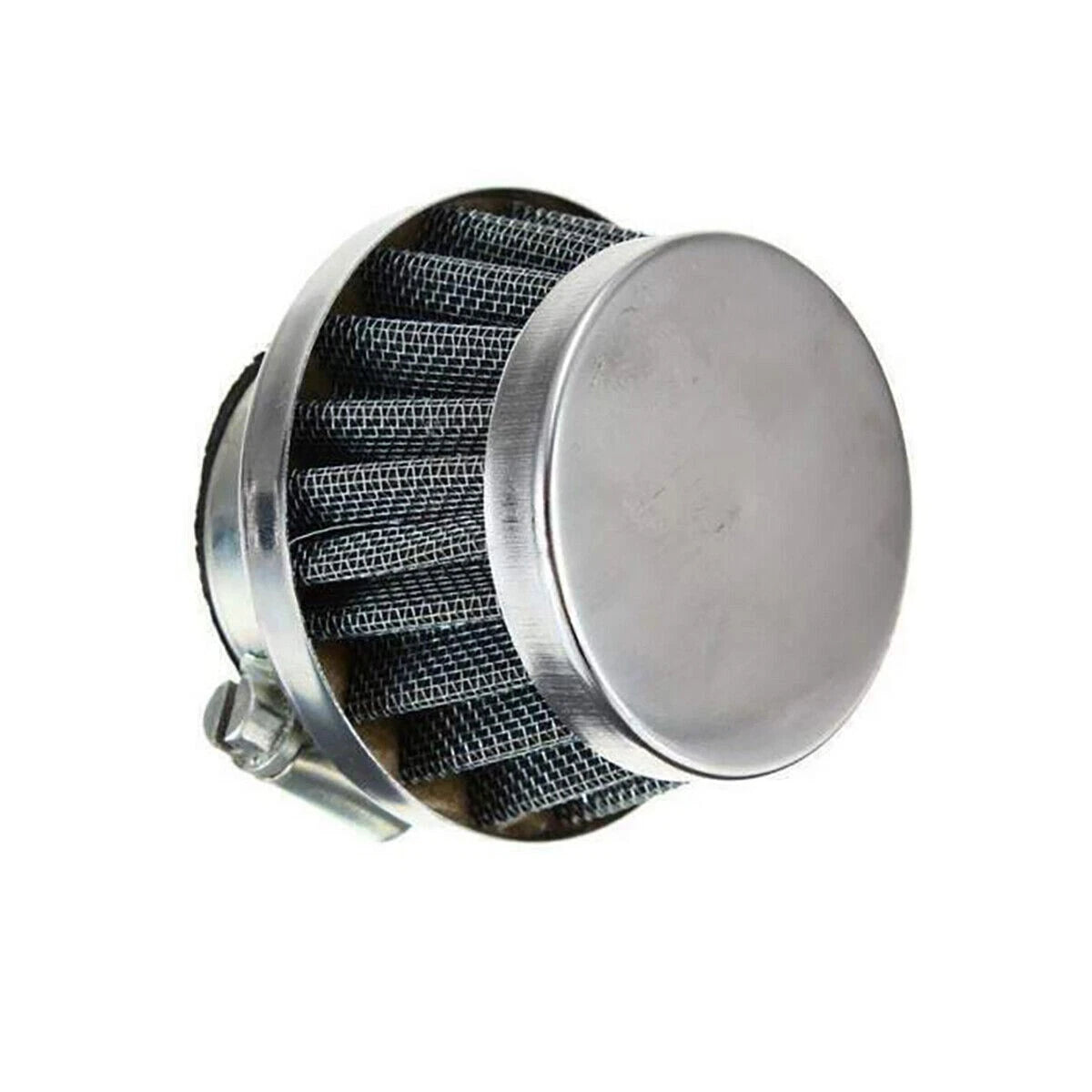 30mm Chrome Air Filter for ATV Quad Dirt Bike Buggy Go Kart Scooter