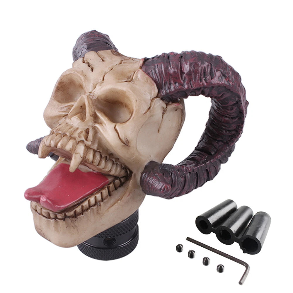 Skull Head Gear Shift Knob for Manual Transmission