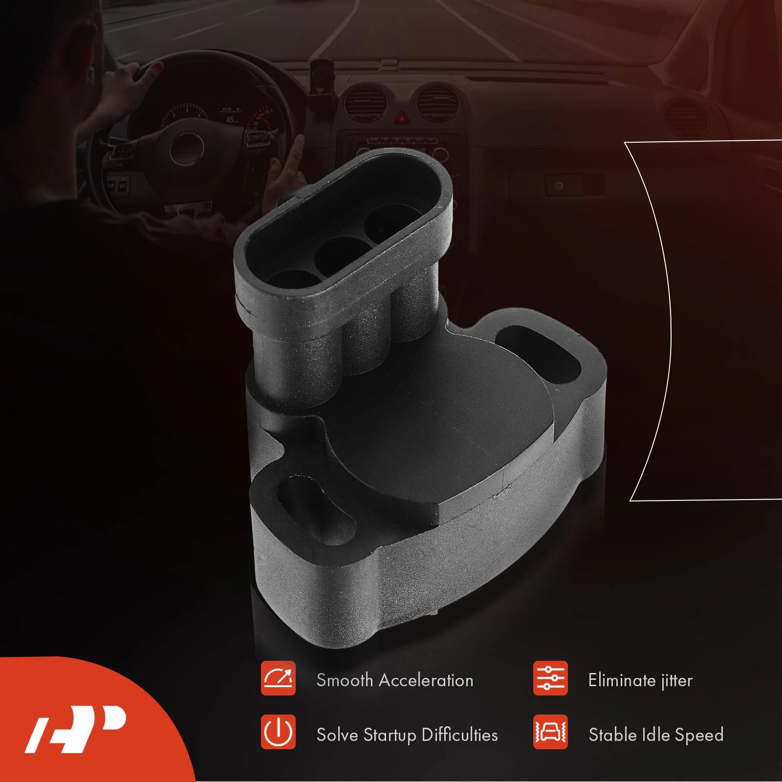 Throttle Position Sensor for Chevrolet Camaro Cadillac Oldsmobile Pontiac (2010–2015)