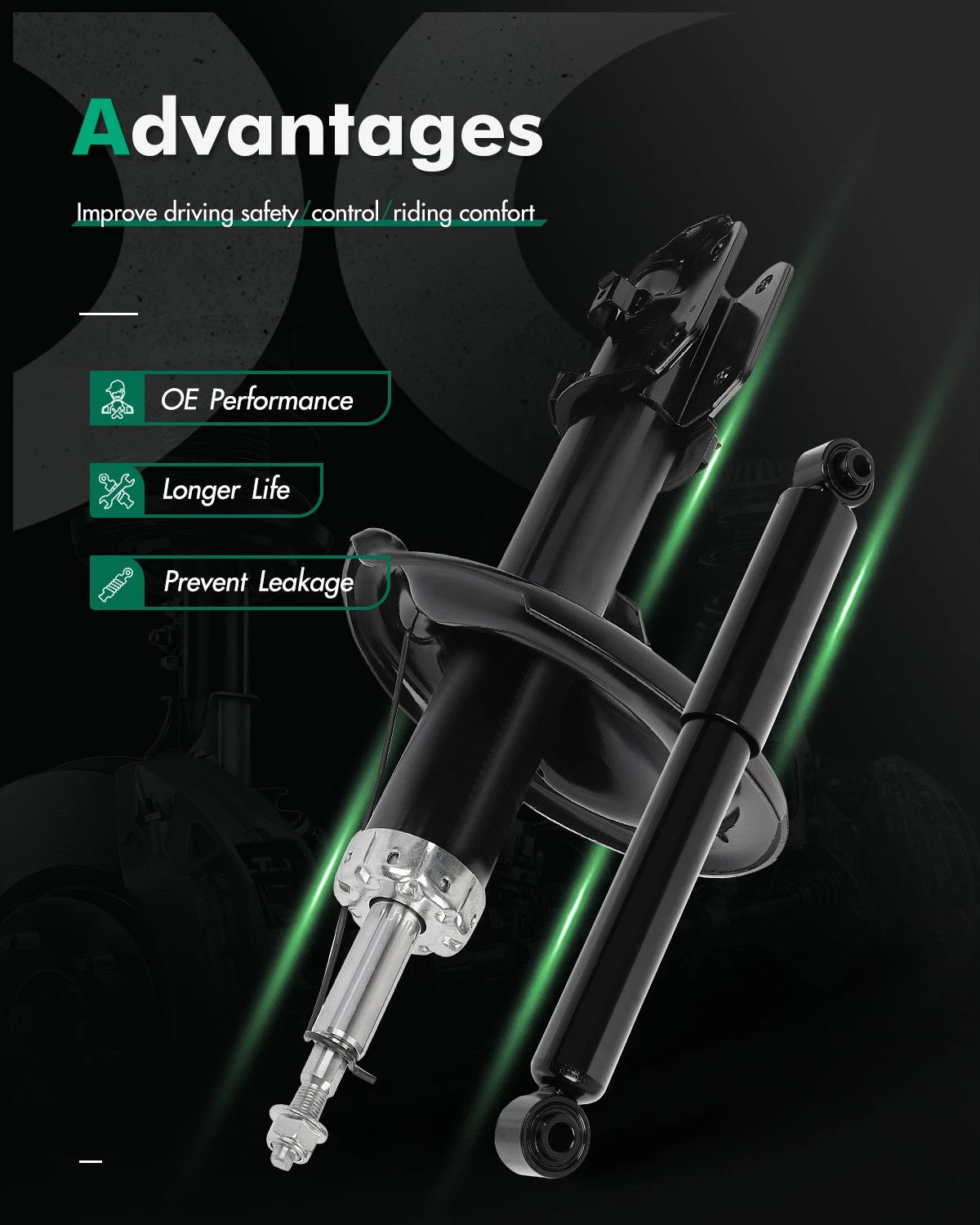 Shocks Struts Kit for Kia Sedona (2006–2012)